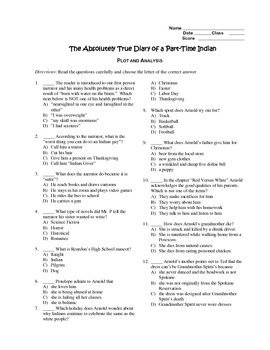 absolutely true diary study guide