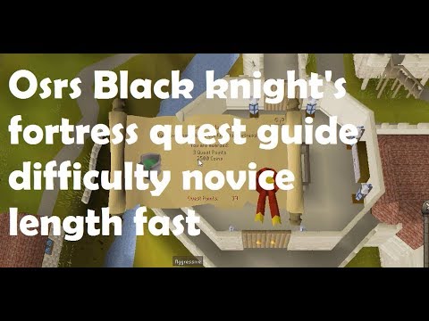 black knights fortress osrs guide