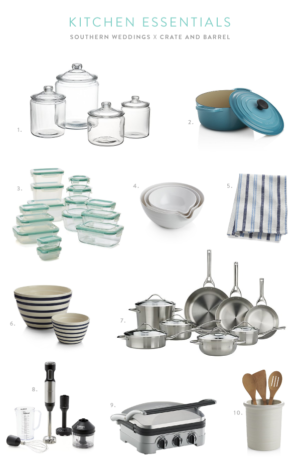 crate and barrel registry guide