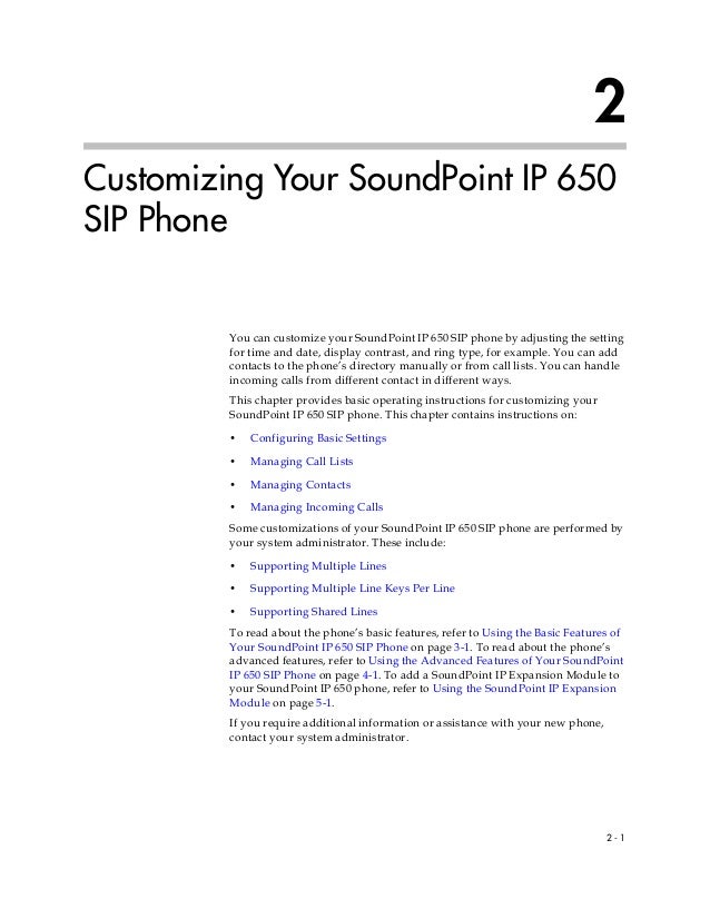 polycom soundpoint ip 650 admin guide