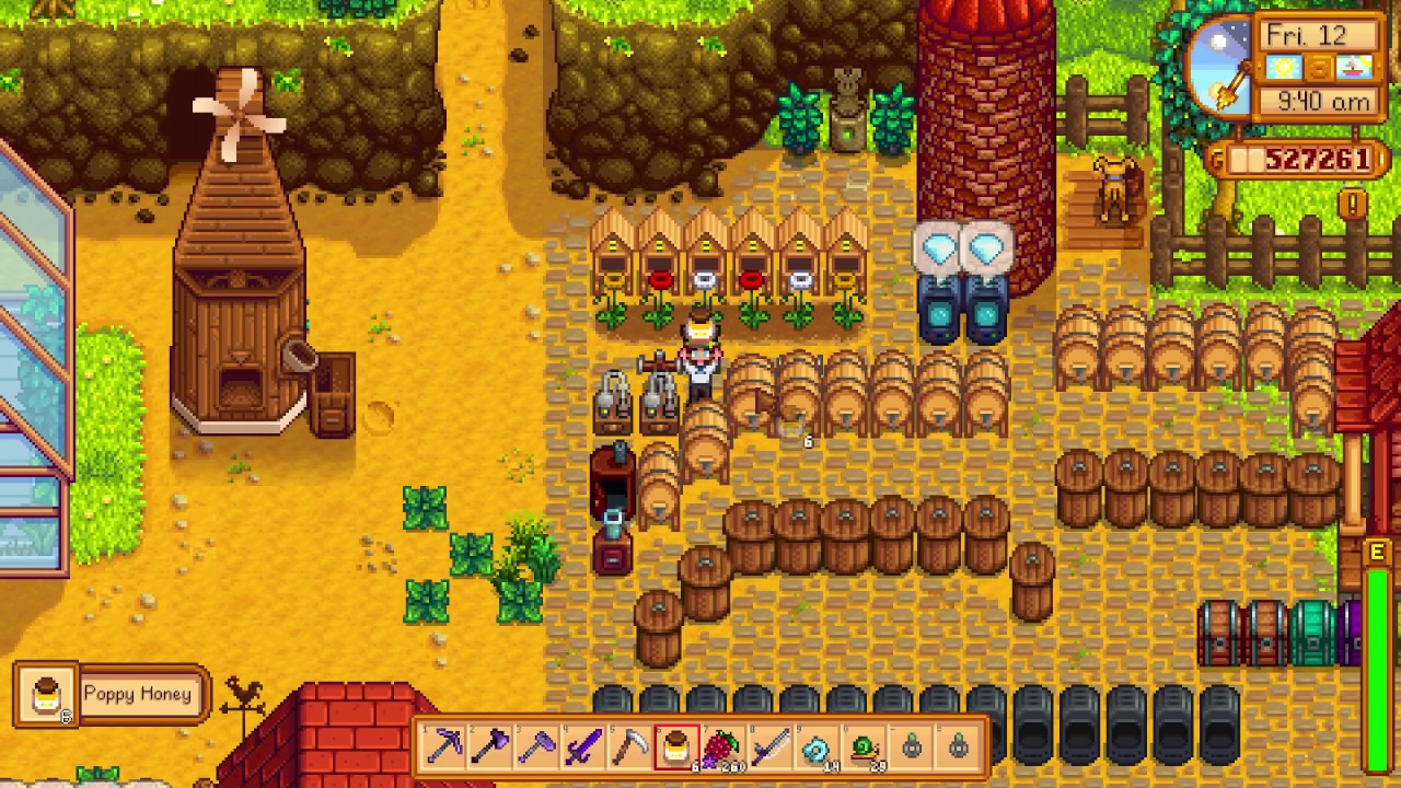 guide to honey stardew valley
