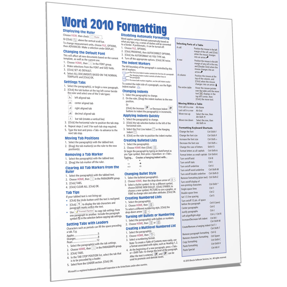microsoft word 2011 ruler guides